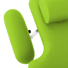 Mesa cosmética de cama para massagem elétrica 3 motores 250 kg nantes - verde claro