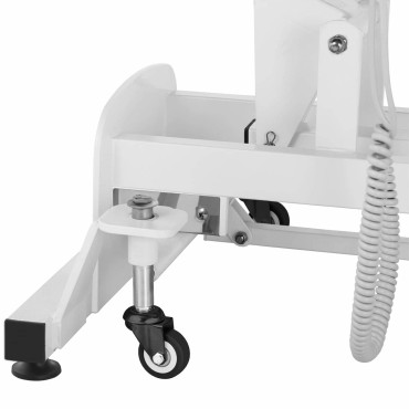 Mesa cosmética de cama para massagem elétrica 3 motores 250 kg nantes - verde claro