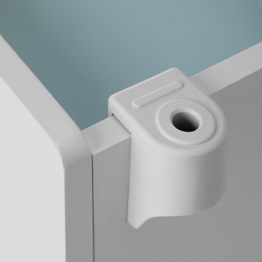 Assistant podologie 984 gris — gros plan surface