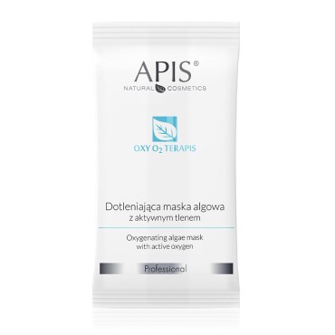 Apis Oxy O2, οξυγονωτική μάσκα άλγης 20g — προβολή από μπροστά