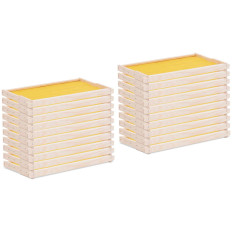 Laatikko Ula Langstroth Pasaczna Pine 232 mm: n solmulla - 20 kappaletta