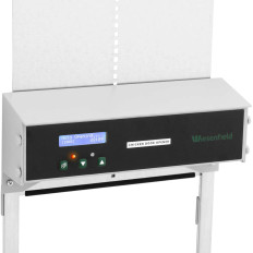 Automaatne ukse klapp Hermeelonile valguse anduriga 6 V LCD-ga