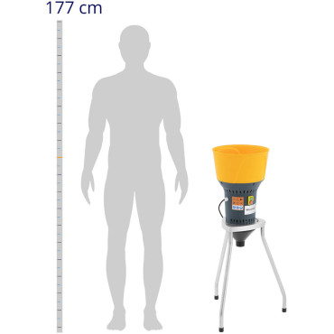 Gruber pre kukuricové zrno so základňou 60 L 400 kg / h 1300 W