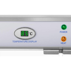 Site de aquecimento aquecido por apresentações de alimentos 3 prateleiras 25-85C 1200W
