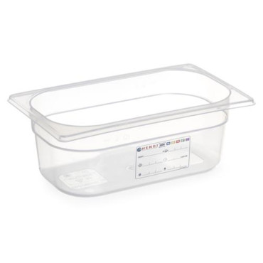 Δοχείο πολυπροπυλενίου GN 1/4 Ύψος 65 mm - Hendi 880388