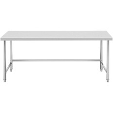 Tabela para cozinha de aço inox 200 x 60cm