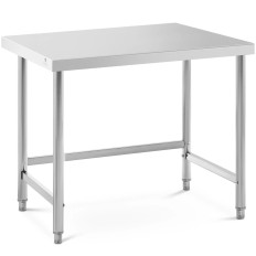 Edelstahl Küchentisch 100 x 70 cm