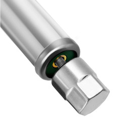 Virtuves galds ar 2 nerūsējošā tērauda plauktiem 200 x 70cm
