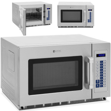 Profesionālā mikroviļņu krāsns 100 34L 3200W programmas