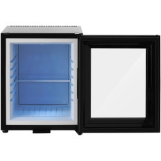 Frigorífico Hotel Frigorífico Porta de vidro Mini-bar fechado com uma chave de 5 anos -5L