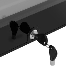 Frigorífico Hotel Frigorífico Porta de vidro Mini-bar fechado com uma chave de 5 anos -5L