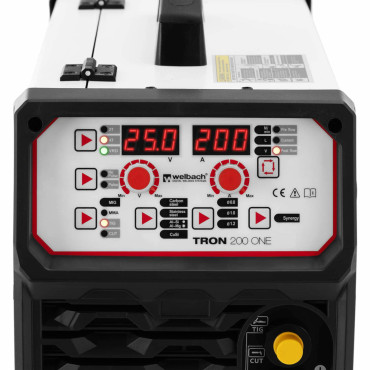 Zvárací stroj Migomat s plazmovým frézkom TRON 200 TIG MIG / MAG 200A PLASMA 50A 230V