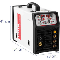 Zvárací stroj Migomat s plazmovým frézkom TRON 200 TIG MIG / MAG 200A PLASMA 50A 230V