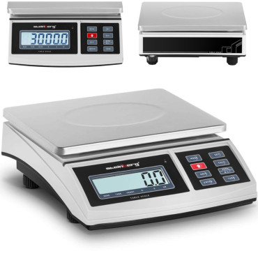 Posti kaalu platvorm 21 x 27cm aku + toiteallikas 3kg / 0,1g