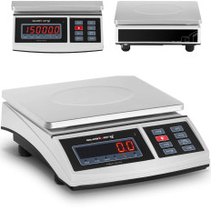 Post-Gewicht-Plattform 21 x 27cm Batterie + Stromversorgung 15kg / 0,5g