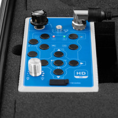 Endoszkóp HD ellenőrző kamera Sonda 30m LED színes kijelző TFT 7 ''