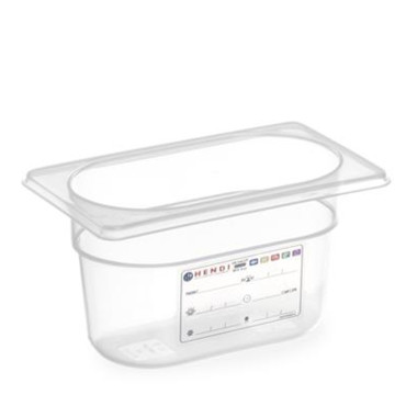 Recipiente de polipropileno GN 1/9 Altura 65 mm - Hendi 880562