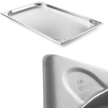 Container GN 1/1 linha de cozinha de aço alta. 20 mm - Hendi 806104