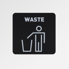 Καλάθι για μεικτό χάλυβα διαχωρισμού 30.5x30.5x70cm 60l