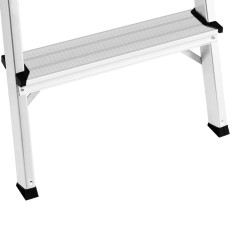 Σκάλα σκάλα σκάλα αλουμινίου πτυσσόμενο 3 ° C ° C 65cm έως 150kg