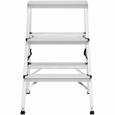 Ladder Ladder Ladder Aluminij Zložljiva 3 stopinj Višina 65cm do 150kg