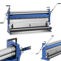 4in1 máquina de flexão para chapa metálica com função de corte de corte 1040mm