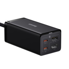 2in1 Gan5 Pro + Hub Carregador HDMI Converter 4K 2x USB-C USB-A Black