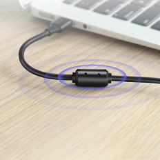 Dolga kabel USB-tiskalniški kabel - USB-B 480MB / S 5M črna
