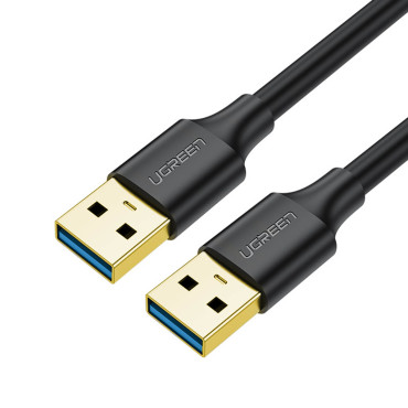 Kabelis USB-Kabelis 3.0 5GB / s 0.5m Black