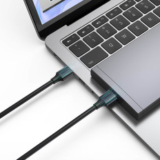 Kabelis USB-Kabelis 3.0 5GB / s 0.5m Black