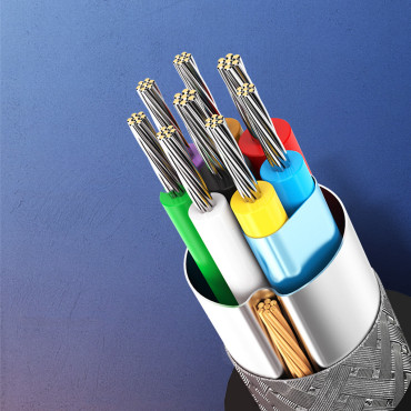 Kábelkábel USB-A 3.0 lemezhez - Micro USB-B Superspeed 5 GB / S 1m fekete