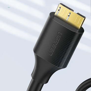 Cable de cable para el disco USB-A 3.0 - Micro USB-B SUPERSPEED 5GB / S 1M BLACK