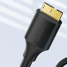 Cable de cable para el disco USB-A 3.0 - Micro USB-B SUPERSPEED 5GB / S 1M BLACK
