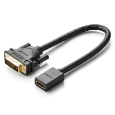 Adapter Adapter HDMI-ga (naissoost) DVI-ga (mees) 0.15m must