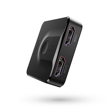 Byt HDMI-omkopplare - 2x HDMI 4K 60Hz svart