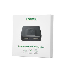 Byt HDMI-omkopplare - 2x HDMI 4K 60Hz svart