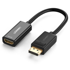 Adaptador adaptador con DisplayPort (Macho) - HDMI (hembra) 4k 2k negro