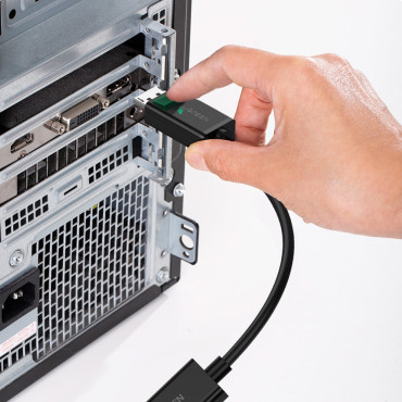 Adapteradapter med DisplayPort (Man) - HDMI (Kvinna) 4K 2K svart