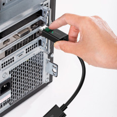 Adapteradapter med DisplayPort (Man) - HDMI (Kvinna) 4K 2K svart