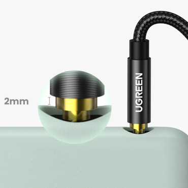Odolný audio kábel AUX v Minijacku 3,5 mm 3M 3m