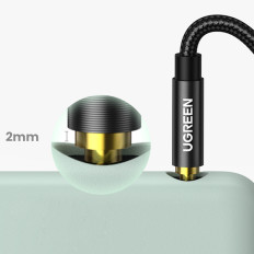 Odolný audio kábel AUX v Minijacku 3,5 mm 3M 3m