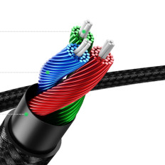 Odolný audio kábel AUX v Minijacku 3,5 mm 3M 3m
