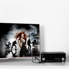 Kaabli kaabel Audio Edasimüüja Mini Jack 3,5 mm - 2x Jack 6.35mm 1m hall