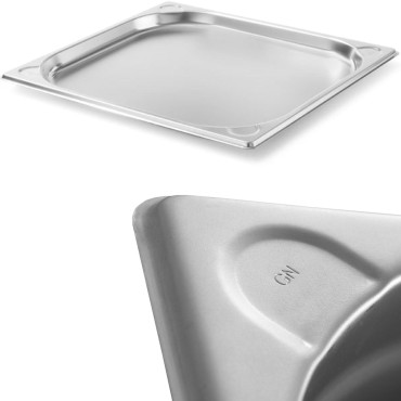 Linha de cozinha do recipiente GN 2/3 alta. 20 mm - Hendi 806203