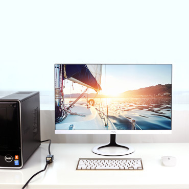 F / UTP Ethernet RJ45 CAT Network Cable Cable Cable Cable. 6 1000MB / s 1m černá