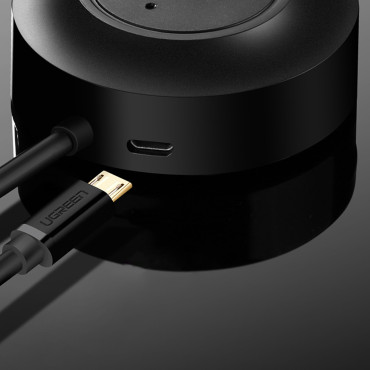 4in1 προσαρμογέας USB 2.0 usb 2.0 σε 4x USB-A 480MB / s 1m μαύρο