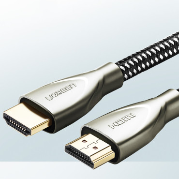 Patvarus kabelis HDMI 2.0 4K 60Hz kabelis 1m pilka