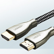 Patvarus kabelis HDMI 2.0 4K 60Hz kabelis 1m pilka