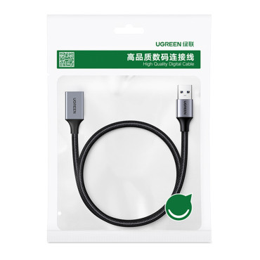 Izturīgs USB 3,0 5GB / s 1m 1m kabeļu kabeļa pagarinājums