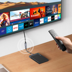 Ανθεκτική επέκταση καλωδίου USB 3.0 5GB / s 0.5m γκρι